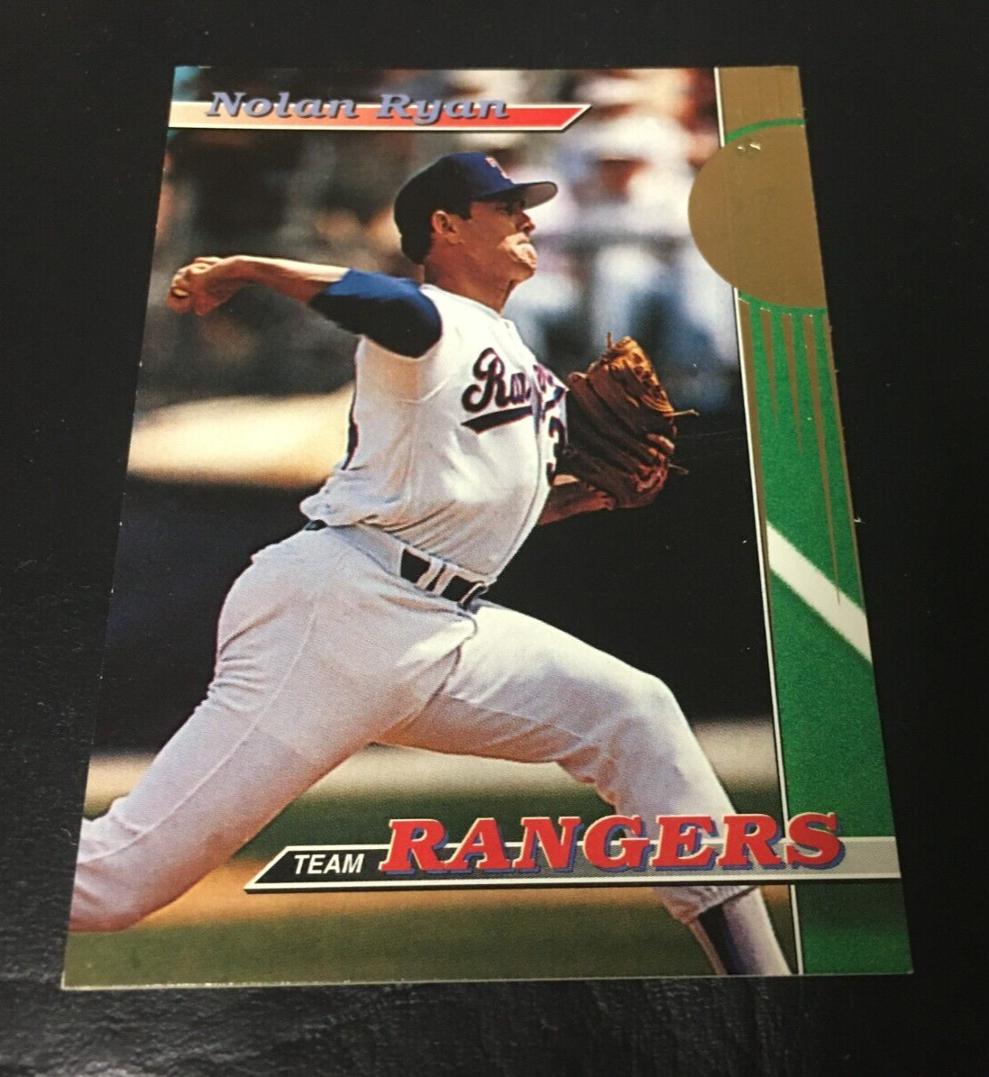 NOLAN RYAN 1993 TEAM STADIUM CLUB ODDBALL #1 CARD RANGERS HOF 27 YEARS CARD