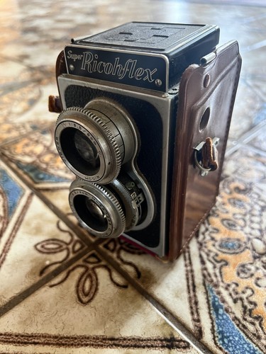 Ricoh Super Ricohflex camera - Untested As Is for parts vintage vtg - 第 10/11 張圖片