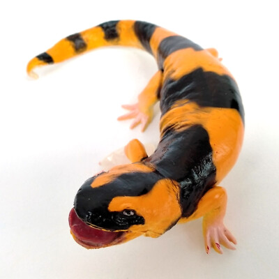 Tiger salamander by AAA solid rubber figure amphibians A.A.A. NEW