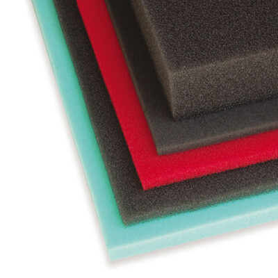 UNI FOAM FILTER SHEET  12 ''X 16'' X 3/8''   60 PPI BLACK FINE FO