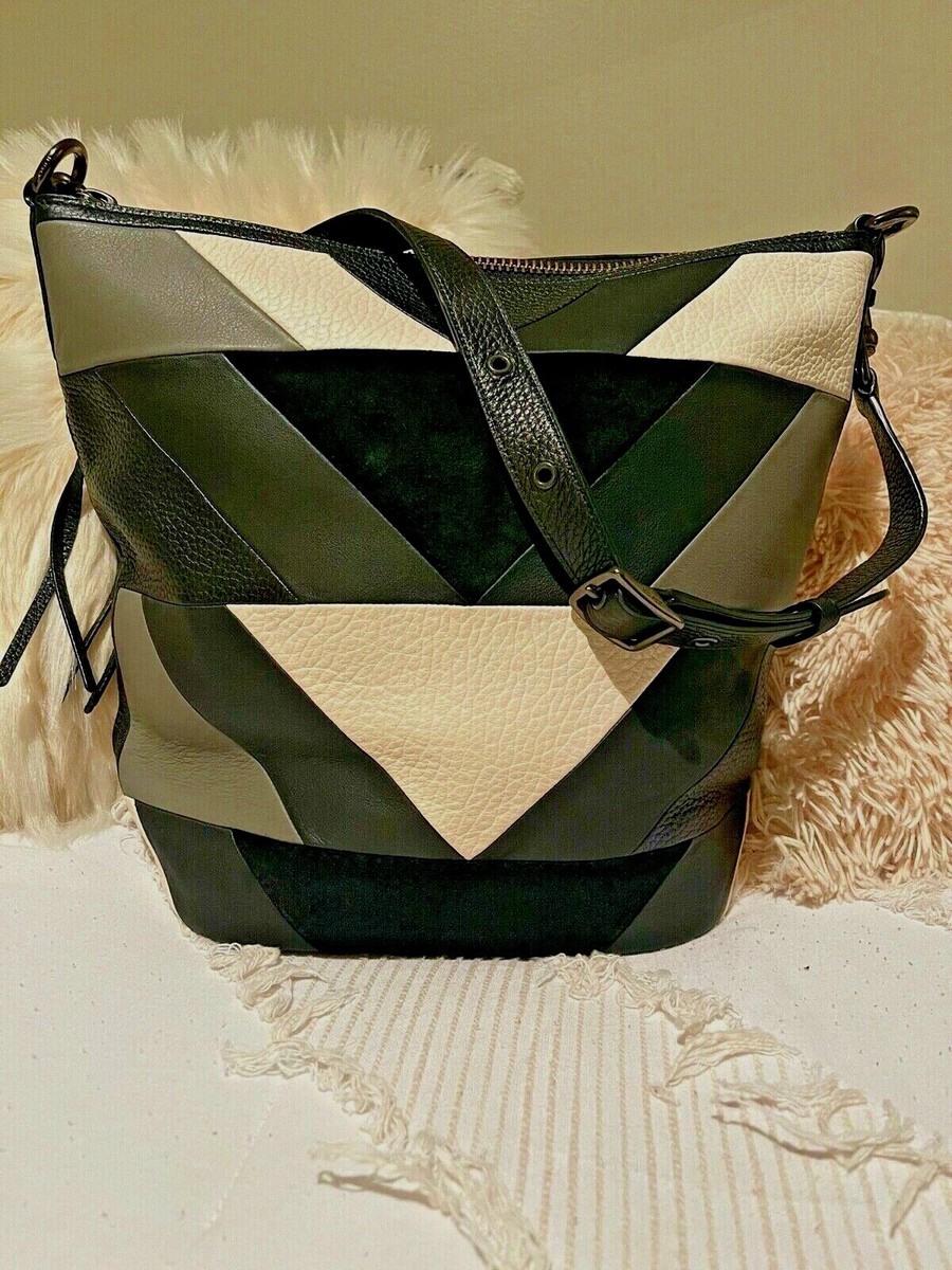 バッグ Coach Patchwork Duffle Bag Limited Coach Patchwork Duffle Bucketbag, 100% Genuine Leather, $650 | eBay