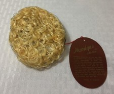 MONIQUE COLLECTION DOLL WIG / GOLD CLOWN WIG / SIZE 10 - 11 / NEW