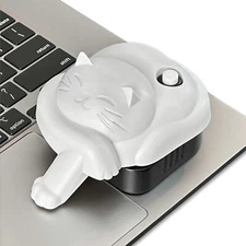 Laptop Touchpad Jiggler - Doesn't Require Mouse – AA Battery Powered - Cat/Dog