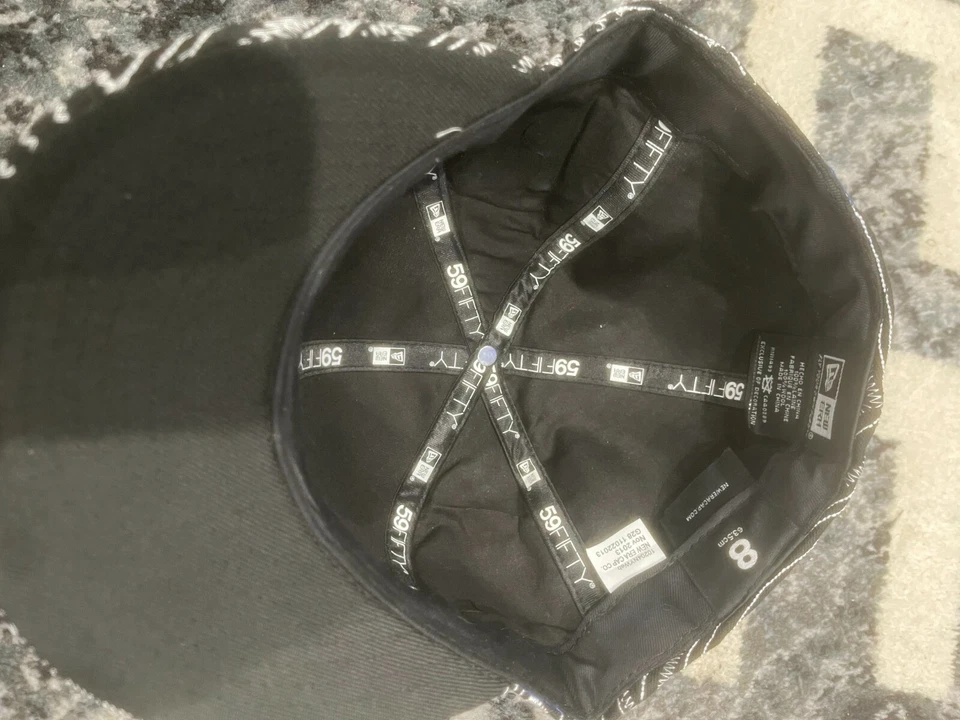 S/S 2014 черный Supreme New Era Uptown коробка логотип резинке шляпа - размер 8 - Изображение 3 из 3