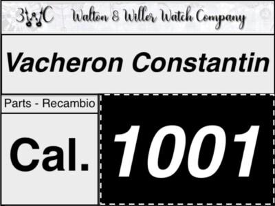 1 pc Vacheron Constantin 1001 AUDEMARS PIGUET 2001 original genuine OEM New NOS 