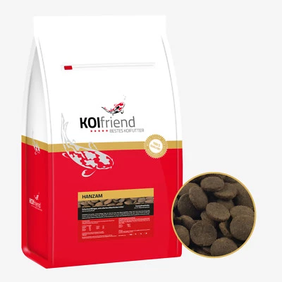 Koifutter Hanzam 10 Liter 4 kg 25 mm Taler Koi Snack Futter Fischfutter Teich