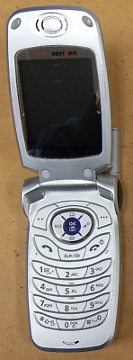 Audiovox CDM-8900 / CDM8900 - Silver ( Verizon ) Rare Cellular
