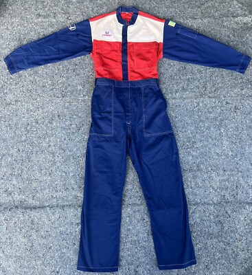 Rare 90s Vintage Genuine Honda Primo Mechanic Suit Coverall Jumper