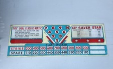 Old Factory Original Flash O Matic Bowling ar...