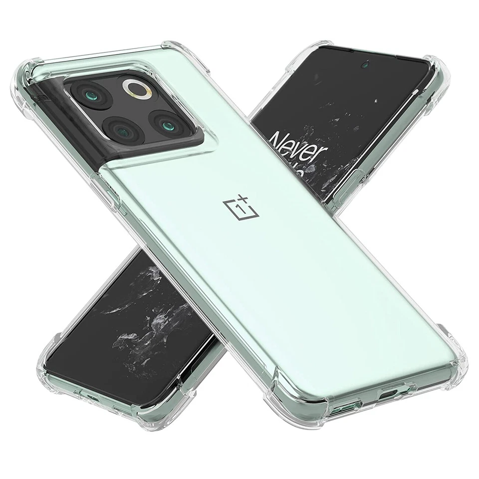 Funda OnePlus 10T 5G Transparente Reforzada Antichoque + Protector 5D o Normal - Imagen 2 de 4