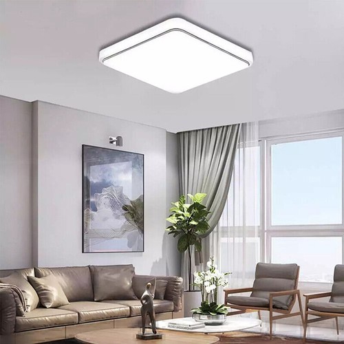 LED Ceiling Light Panel Down Light Bathroom Kitchen Living Room Wall Lamp 12-72W - Picture 10 of 17
