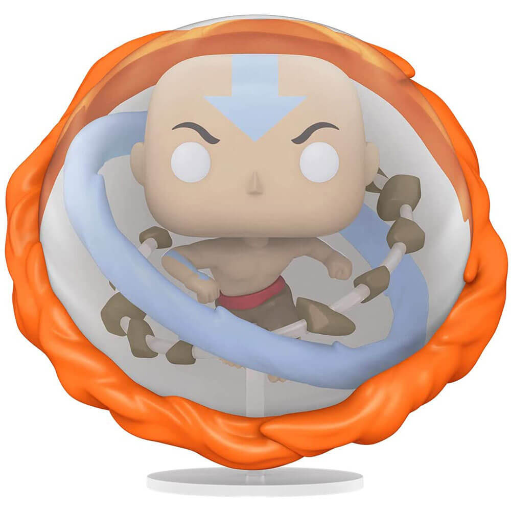 Avatar da collezione stilizzato The Last Airbender Aang Avatar State 6" Pop! Vin