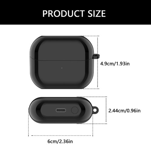 Lightweight Wireless Charging Case With Real Time Status Display For Buds 3 R530 - Picture 8 of 12