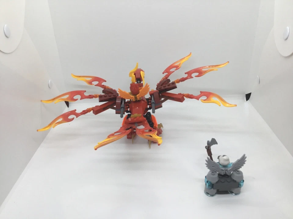 Lego Legends of Chima 70221 Flinx's Ultimate Phoenix y 2 minifiguras - COMPLETO Foto 3 de 4