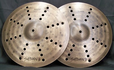 Sabian Prototype AAX 14  LOFI-Aero Hi Hat Cymbals/New-Warranty/T-854g+B-919g