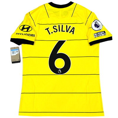 MENS Nike Chelsea 2021/22 Away Vapor Match Jersey Yellow MEDIUM M