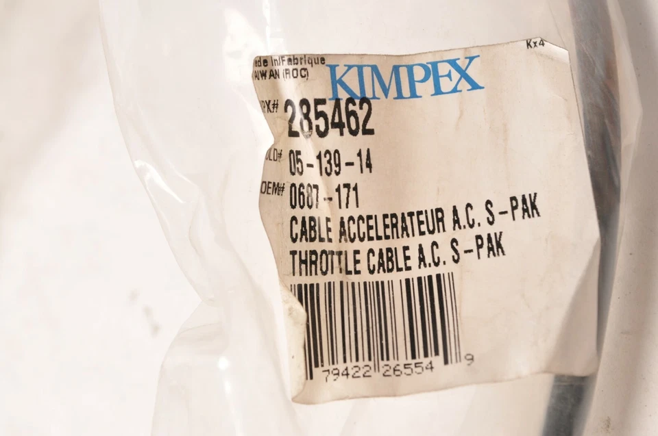 Throttle Cable 05-139-14 Arctic Cat Firecat 500 SnoPro 2005 2006 05 06 |0687-171 - Image 2 of 2