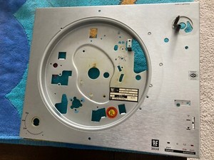 Replacement PE Perpetuum Ebner 2038 Turntable Front Panel Control Surface