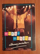 Marco Masini Album Privato Allegato a Cioè N. 8 1992