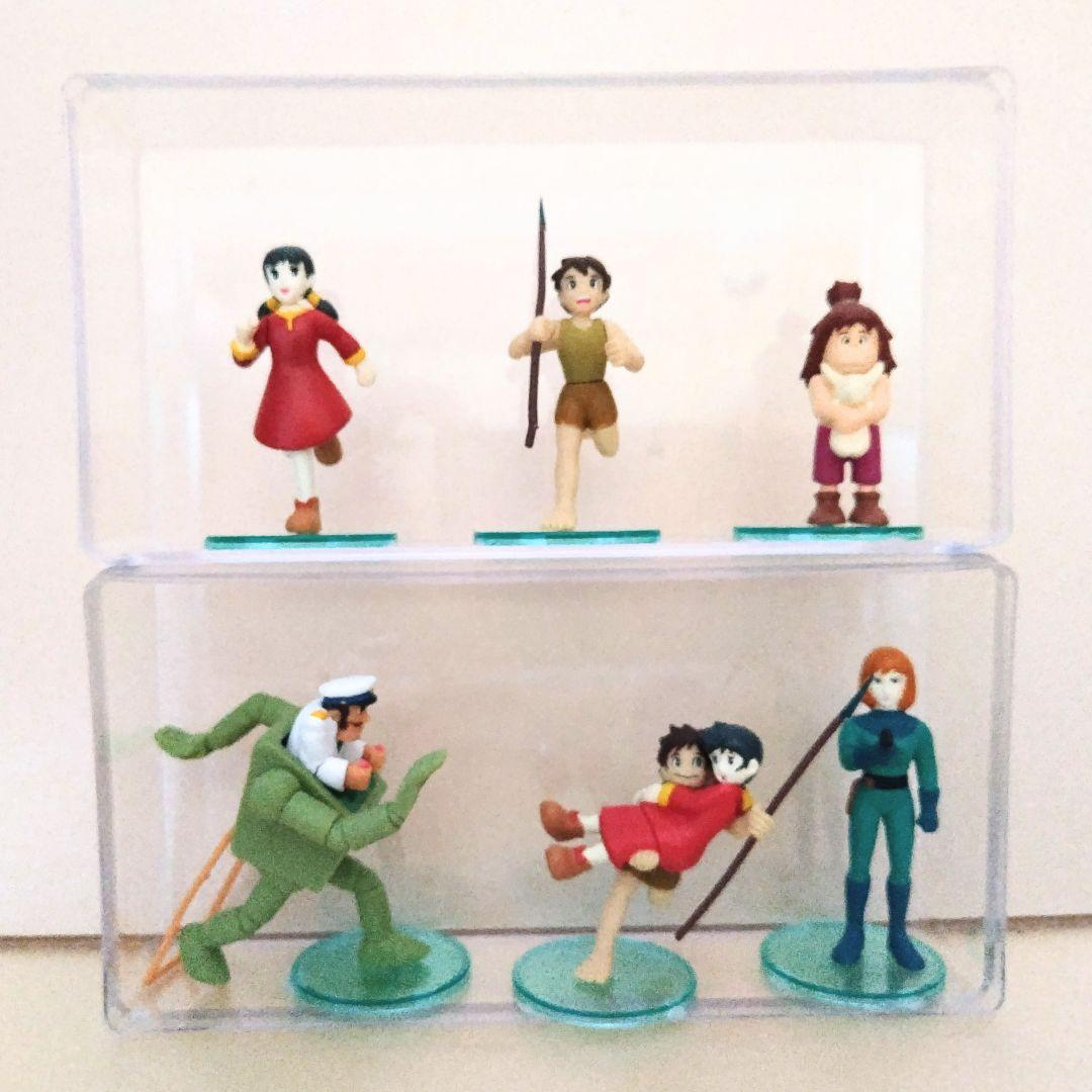 Future Boy Conan Mini Figure Complete Set of 6 Yujin Miyazaki