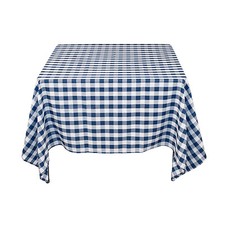 Tablecloth Polyester Checkered Square 59" By Broward Linens Variety Of Colors