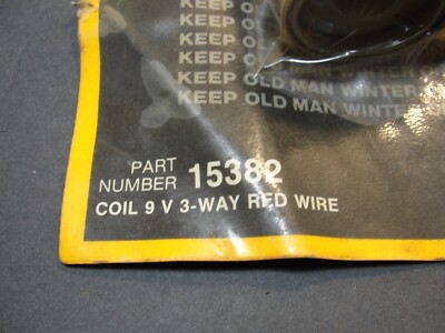 as.  15382 GENUINE OEM MEYER 9V COIL 3 WAY RED WIRE | eBay