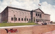 The Art Institute - Chicago Illinois Postcard 1908