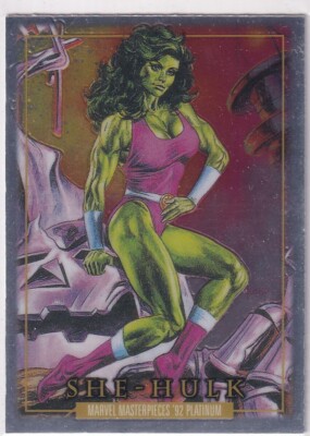 2024 Skybox Marvel Masterpieces '92 No. 82 She-Hulk