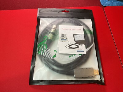 USB To 6.35/TS Cable Never Used
