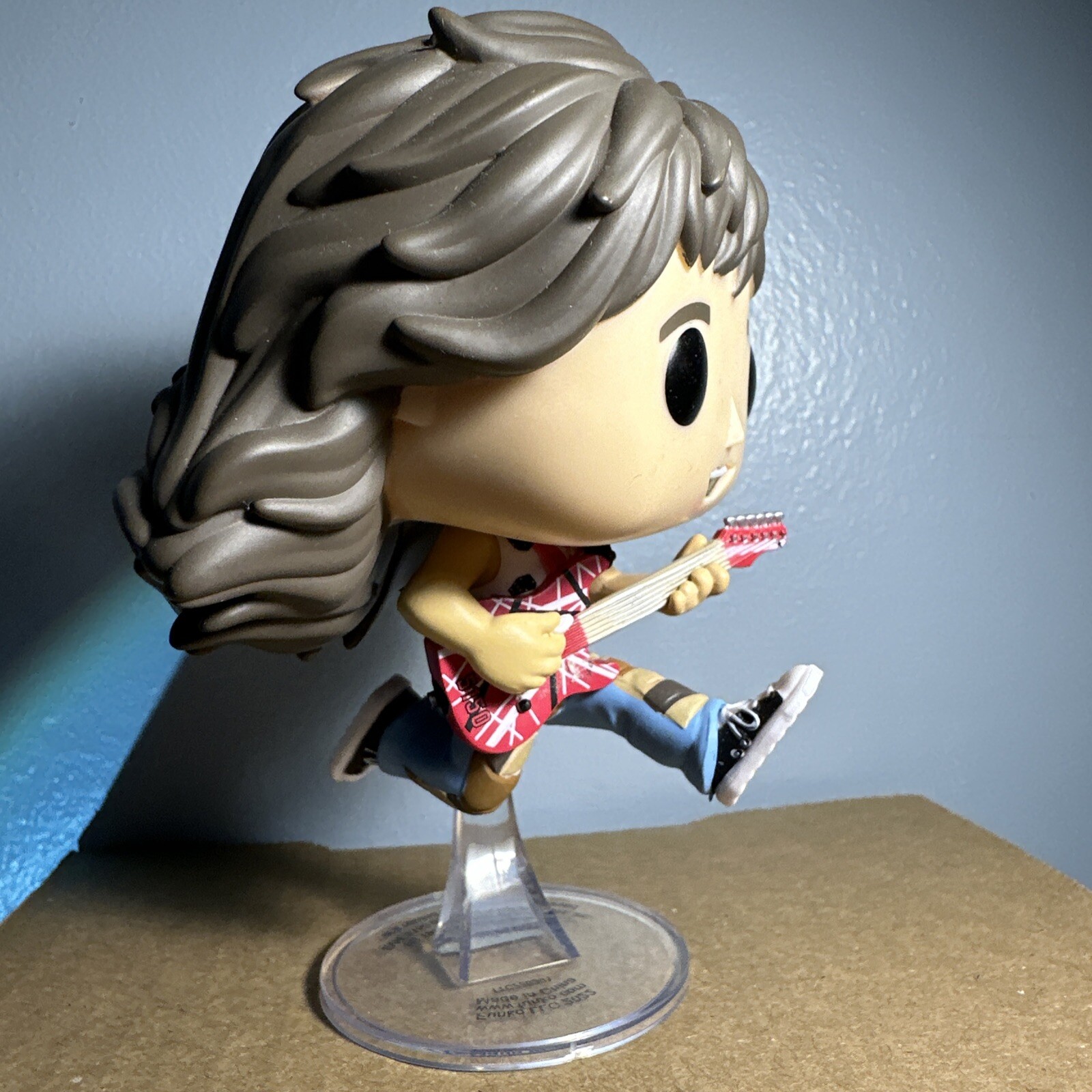 Funko Pop! Rocks EVH Eddie Van Halen 258 Vinyl Figure Jumping Loose