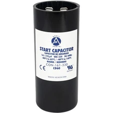 Appli Parts Motor Start Capacitor 161-193 Mfd microfarads uF 330 VAC Universa...
