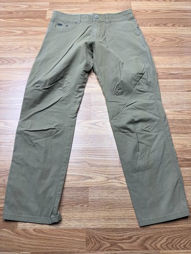 KUHL Revolvr Hose Herren 34 x 32 Zwickel Schritt Zelltasche Outdoor Wandern