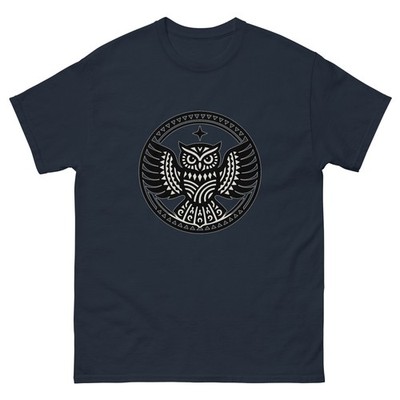 Pueo Aumakua Medallion Hawaii T-Shirt | Tropical Tee | Pacific Souvenir