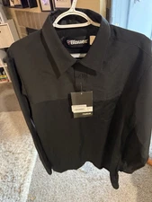 Blauer 8371 Long Sleeve Polyester Armorskin Base Shirt Large L 35 Black