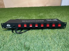 ADJ PC-100A 8-Switch Rackmount Power Center   Unused, Excellent Condition