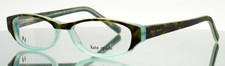 KATE SPADE Antonia 0N8U Havana Lite Blue Womens Oval Eyeglasses 48-15-130