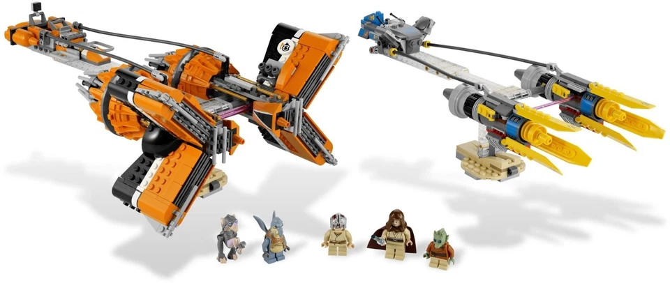 NEW Lego STAR WARS 7962 Anakin & Sebulba Podracers Watto. Wald. Obi-Wan. Insured - Image 3 of 4