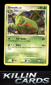 Grovyle 39/100 Pokemon Uncommon Stormfront Card LP