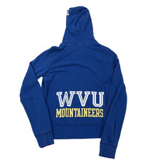West Virginia Mountaineers Victoria Secret PINK Hoodie Jacket Large WVU Y2K VTG