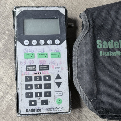 Sadelco DisplayMax Jr. 2000 Signal Level CATV Meter Jr.