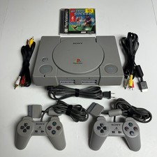 Sony PlayStation 1 PS1 Console Bundle SCPH-1001 June 1996: Tested  Works