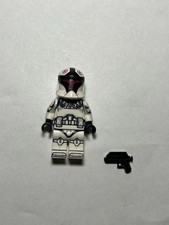 Lego Star Wars Phase 1 Clone Pilot Custom Red Black