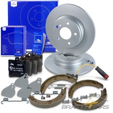 ATE BREMSSCHEIBEN +BELÄGE+HANDBREMSE HINTEN FÜR MERCEDES C-KLASSE W203 CLK SLK ATE BREMSSCHEIBEN +BELÄGE+HANDBREMSE HINTEN FÜR MERCEDES C-KLASSE W203 CLK SLK