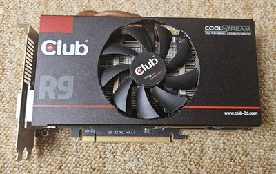 Club 3D AMD Radeon R9 270X 2GB GDDR5 VRAM Grafikkarte PCI-E Gaming PC GPU