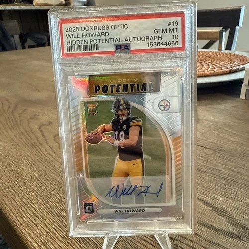 2025 Donruss Optic Will Howard Base (PSA 10)