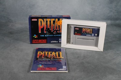 PITFALL in OVP mit Anleitung | SNES Super Nintendo TOP Zustand CiB