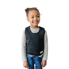 - Black Weighted Compression Vest for Kids  Adults - Calming Weighted Vest f...