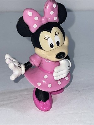 K18   Walt Disney Minnie Mouse PVC Figure Figurine Cake Topper 3  Inch