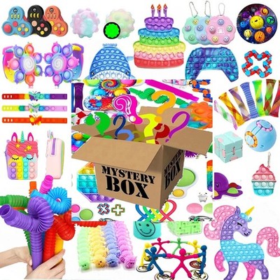 Random Mystery Fidget Toys Pack Kinder sensorischer Stressabbau ADHS Geschenke UK