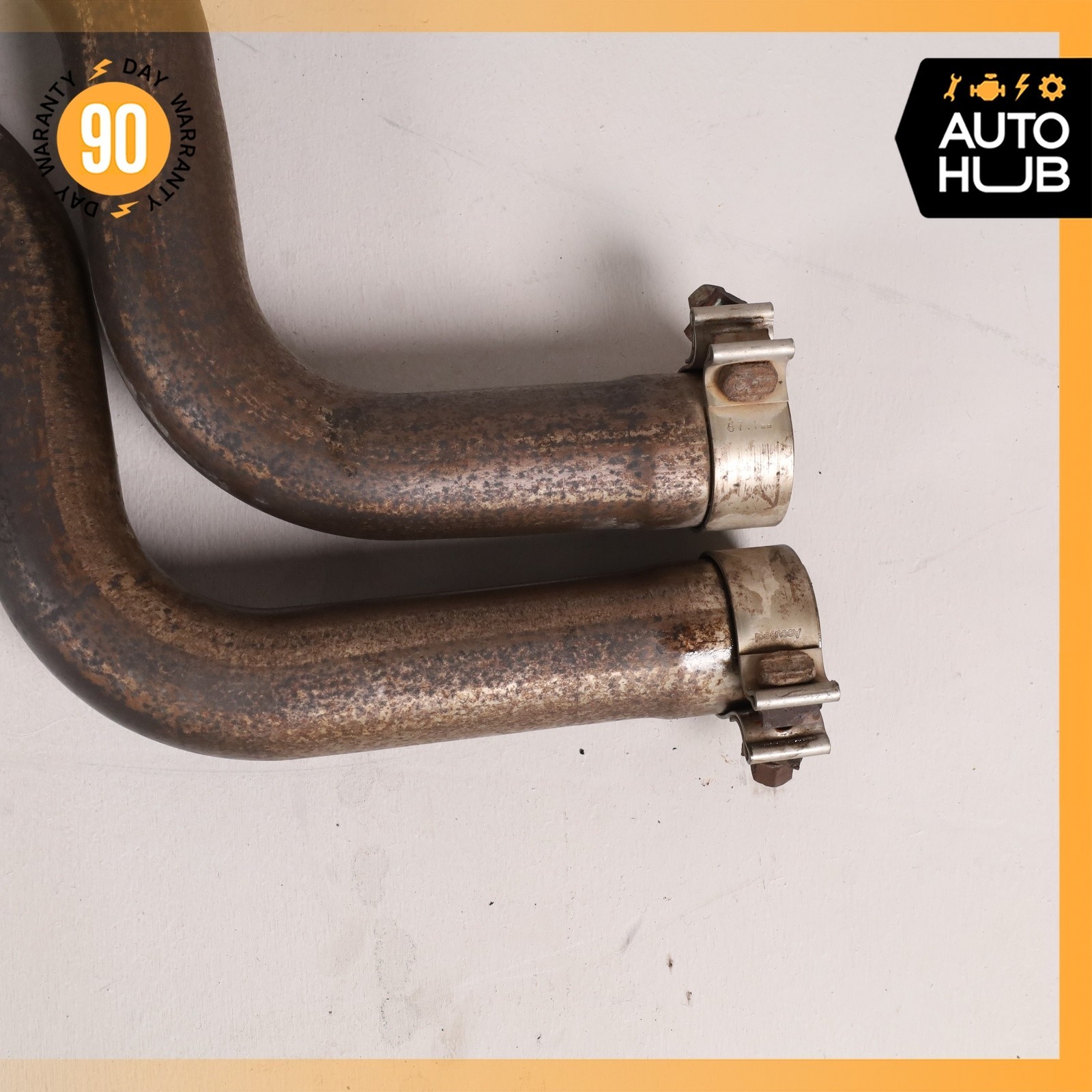 99-02 Bentley Arnage 6.8L V8 Exhaust Silencer Resonator Midpipe PJ55315PA OEM